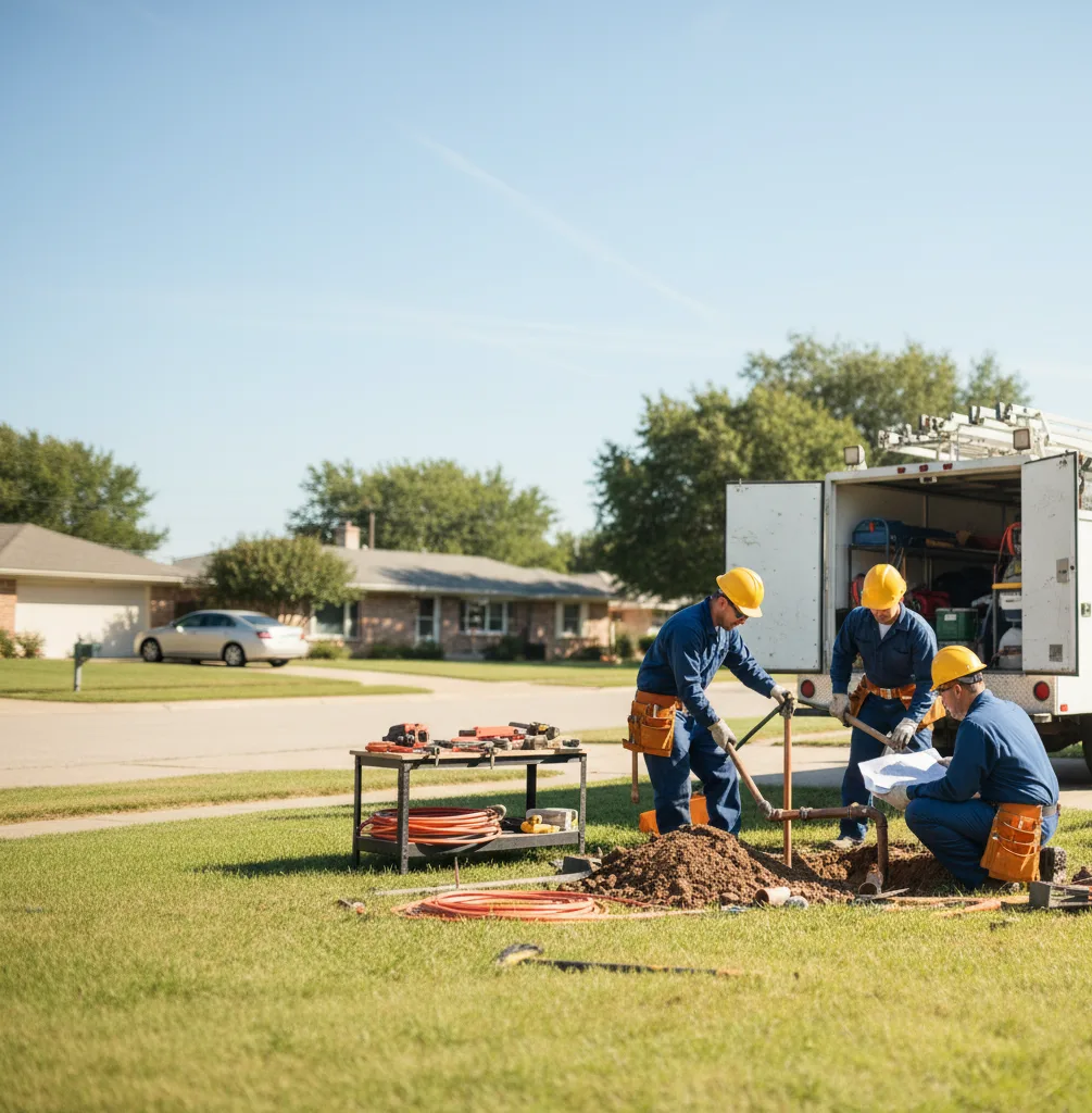 Sewer Line Repair in Bartlett, TX